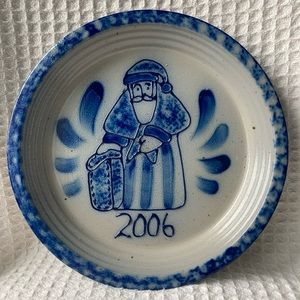 Eldreth 2006 Limited Edition Santa Christmas Plate